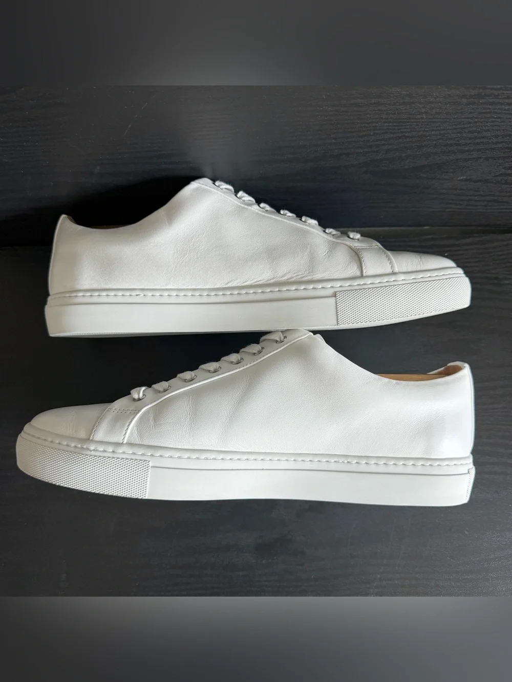 Thursday Boot Co. Men’s Premier Low Fashion Sneaker Sz 12 White Leather Shoe EUC